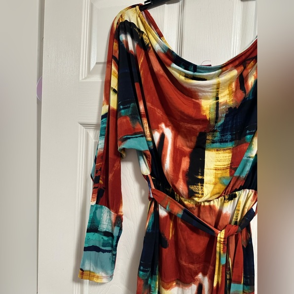 Votique Los Angeles Woman's Mini Dress Contemporary Print Size M - Picture 14 of 16